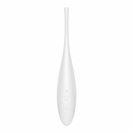 Vibrateur Clitoridien Courbe Satisfyer Twirling Joy Blanc