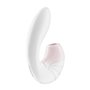 Vibration de Stimulation Double Satisfyer Supernova Blanc