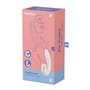 Vibration de Stimulation Double Satisfyer Supernova Blanc