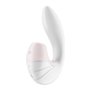 Vibration de Stimulation Double Satisfyer Supernova Blanc