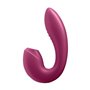 Vibration de Stimulation Double  Supernova Insertable Satisfyer Sunray Rouge Fuchsia