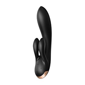 Vibration de Stimulation Double Satisfyer Flex Noir