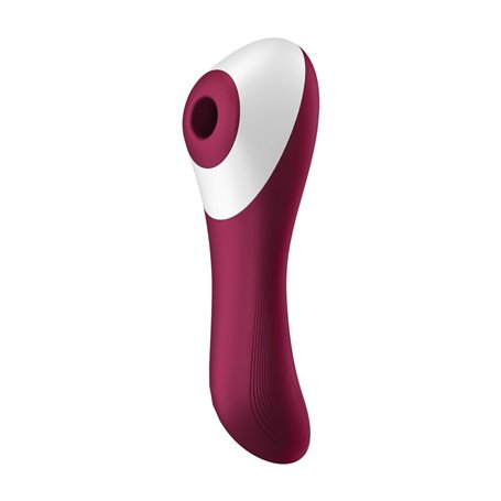 Aspirateur à clitoris Satisfyer Dual Crush Rouge