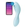 Aspirateur à clitoris Satisfyer Cruvy Trinity 5+ Bleu