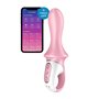 Vibromasseur contrôlé par radio Satisfyer Air Pump Booty 5 Rose