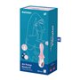 Vibromasseur contrôlé par radio Satisfyer Air Pump Booty 5 Rose