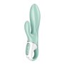 Vibration de Stimulation Double Satisfyer Air Pump Bunny 5 Vert