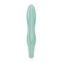 Vibration de Stimulation Double Satisfyer Air Pump Bunny 5 Vert