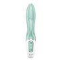 Vibration de Stimulation Double Satisfyer Air Pump Bunny 5 Vert