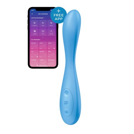 Vibromasseur Satisfyer G-Spot Flex 4+ Bleu