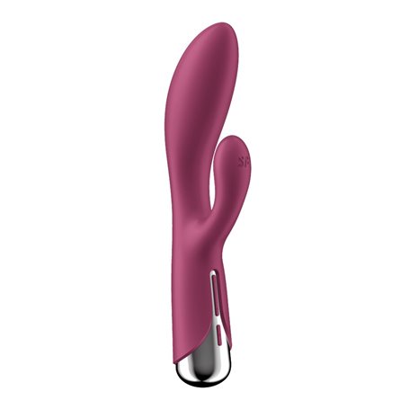 Vibration de Stimulation Double Satisfyer Spinning Rabbit 1 Rouge