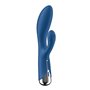 Vibration de Stimulation Double Satisfyer Spinning Rabbit 1 Bleu