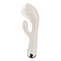 Vibration de Stimulation Double Satisfyer Spinning Rabbit 1 Blanc