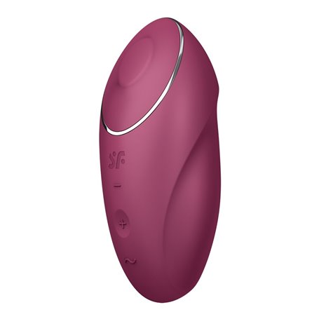 Masseur Satisfyer Tap & Climax Rouge