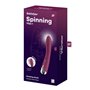 Vibromasseur Satisfyer Spinning Vibe Rouge