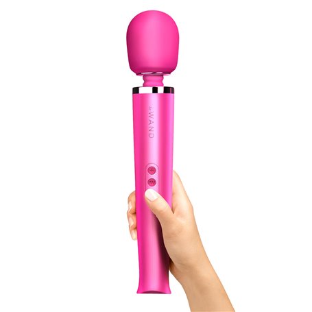 PalmPower -Recharge deMasseur PalmPower Le Wand Magenta Rose