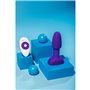 Petit plug anal avec bordure violet B-Vibe 93044