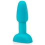 Petit plug anal avec bordure bleu sarcelle B-Vibe 96786