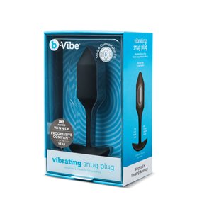 Plug anal Snug M B-Vibe Vibrating Noir