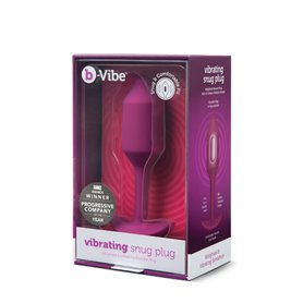 Plug anal Snug M B-Vibe Vibrating Rose