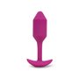 Plug anal Snug M B-Vibe Vibrating Rose