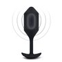 Plug anal Snug XL B-Vibe Vibrating Noir