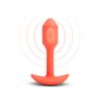 Plug Anal B-Vibe Vibrating Snug Orange