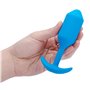 Plug Anal B-Vibe Vibrating Snug 3 Bleu (3,7 x 13,8 x 1 cm)