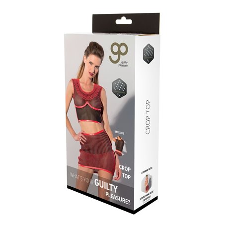 Ensemble de Lingerie Guilty Pleasure Rouge (XL)