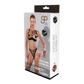 Ensemble de Lingerie Guilty Pleasure Noir (L)