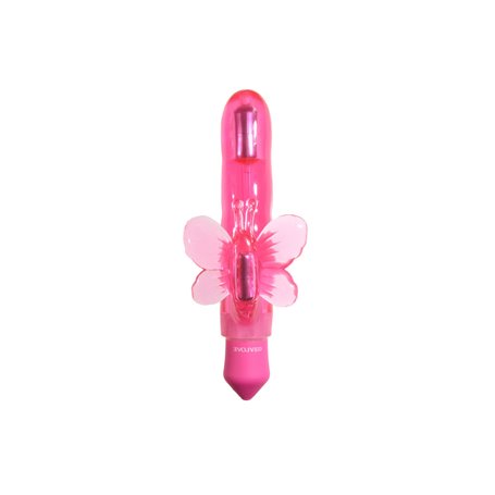 Vibrateur G-Spot Evolved Slenders Flutter Rose Papillon