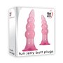 Plug Anal Adam & Eve Jelly Butt Rose 2 Pièces