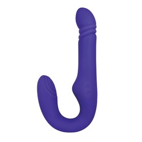 Masseur Double Pénétration Adam & Eve Ultimate Thrusting Strapless Violet