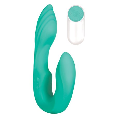 Vibrateur G-Spot Gender X Strapless Vert