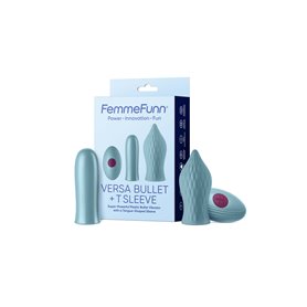 Vibromasseur à boules FemmeFun Versa Bullet Bleu