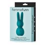 Mini Vibromasseur FemmeFun Stubby 2 Bleu