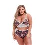 Ensemble de Lingerie en Dentelle Baci Lingerie Floral & Lace XL