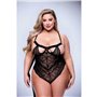 Body Baci Lingerie Sexy Strappy Lace Noir