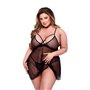 Ensemble de Lingerie Baci Lingerie Babydoll & G-string 2 Pièces