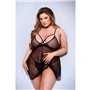 Ensemble de Lingerie Baci Lingerie Babydoll & G-string 2 Pièces