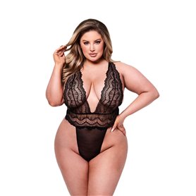 Body Baci Lingerie Deep V Noir