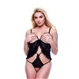 Body Baci Lingerie Peek-a-boo Noir M/L