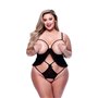 Body Baci Lingerie Peek-a-boo Noir