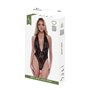 Ensemble de Lingerie Baci Lingerie Eco Lace Teddy Noir (M/L)