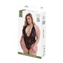 Ensemble de Lingerie Baci Lingerie Eco Lace Teddy Noir (Queen)