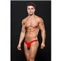 Tanga Lowrise Envy Zip Rouge S/M