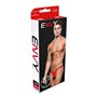 Tanga Lowrise Envy Zip Rouge S/M