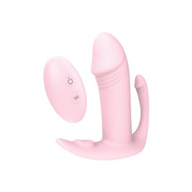 Masseur Double Pénétration Dream Toys Essentials Rose