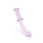 Gode Dream Toys Glaze Glass G-spot Rose