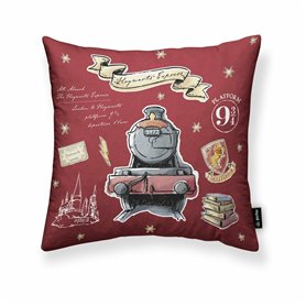 Housse de coussin Harry Potter Hogwarts Express Bordeaux 50 x 50 cm